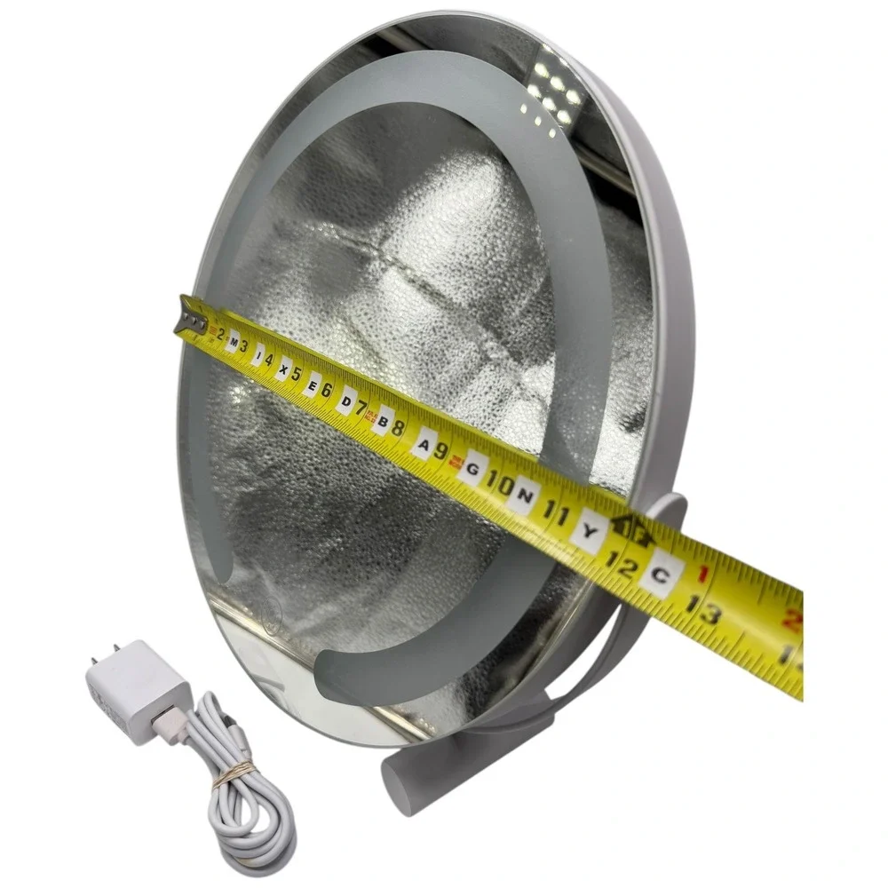 Illuminated Makeup Mirror LED Light Portable Vanity Mirror and USB‎ Charger